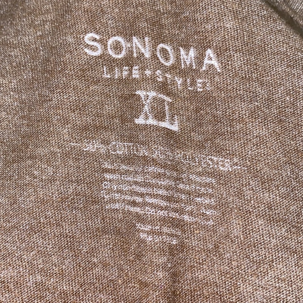 4/$10 item🤑 Sonoma “Blues Revival” tshirt XL *see pics - Picture 3 of 3